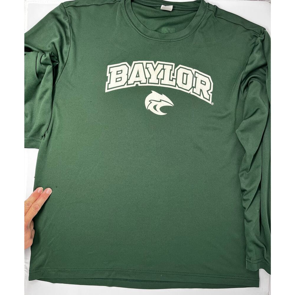 Sport Tek Motel 6 Cactus Bowl Baylor Long Sleeve shirt size L Pre-Owned